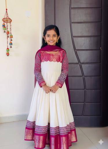 kids gown silk Surat kids ethnic wear wholesale
